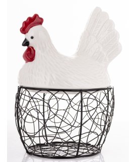 Dekoracyjny Koszyk Kura