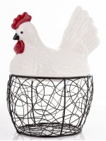 Dekoracyjny Koszyk Kura