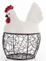 Dekoracyjny Koszyk Kura