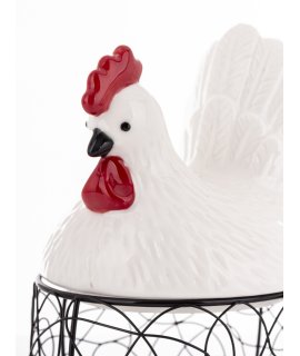 Dekoracyjny Koszyk Kura