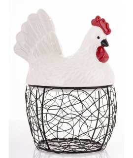 Dekoracyjny Koszyk Kura