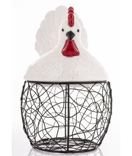 Dekoracyjny Koszyk Kura