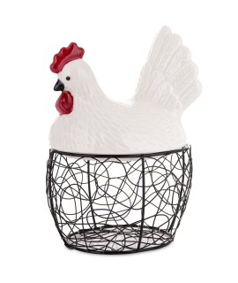 Dekoracyjny Koszyk Kura