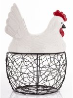 Dekoracyjny Koszyk Kura