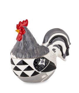 Dekoracja  Kura Z Przykrywką