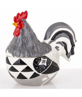 Dekoracja  Kura Z Przykrywką