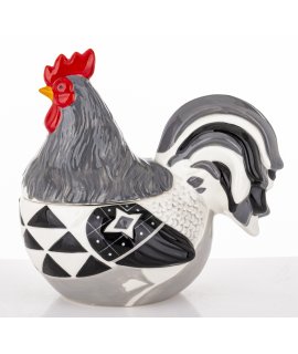 Dekoracja  Kura Z Przykrywką