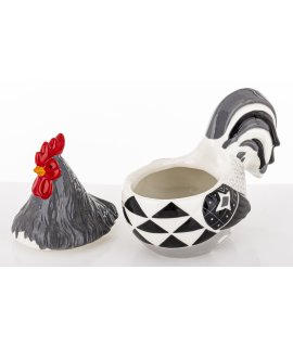 Dekoracja  Kura Z Przykrywką