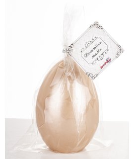Pl Świeca Jajko Duże Opal Rose Gold
