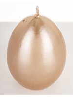 Pl Świeca Jajko Duże Opal Rose Gold