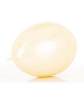 Pl Świeca Jajko Duże Opal Kremowy