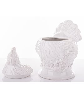 Dekoracja Kura Z Przykrywką