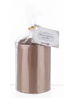 Pl Brąz Świeca Opal Metallic Mat Walec Mały Fi7