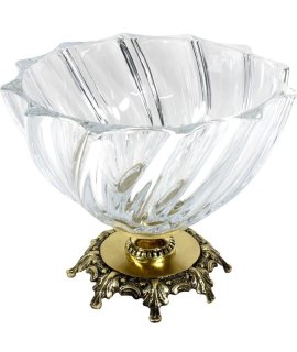 Pl Wyrób Dekoracyjny Szkło+Mosiądz