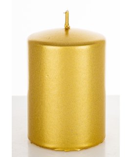 Pl Złoty Świeca Opal Walec Mały Fi7