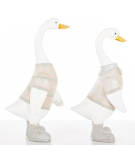 Figurki Gęsi Kpl. 2 Szt