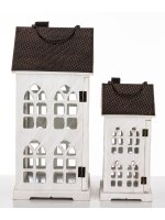 Lampion Drewniany Kpl. 2 Szt.