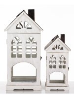 Lampion Drewniany Kpl. 2 Szt.