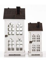 Lampion Drewniany Kpl. 2 Szt.