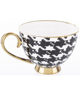 Komplet Filiżanek Z Podstawką 2+2