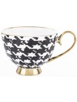 Komplet Filiżanek Z Podstawką 2+2