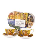 Kpl. Dwóch Filiżanek Ze Spodkami