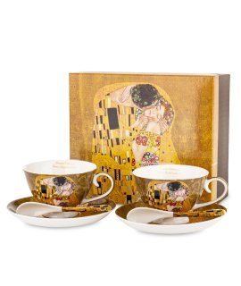 Kpl. Filiżanek I Podstawek Z Łyżeczkami