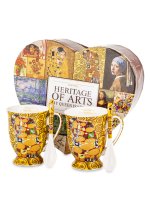 Kpl. Dwóch Kubków Z Łyżeczkami